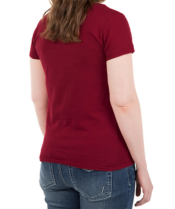 Anvil Women's Jersey V-Neck T-shirt