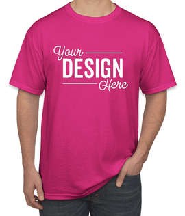 Canada - Gildan DryBlend 50/50 T-shirt - Color: Heliconia