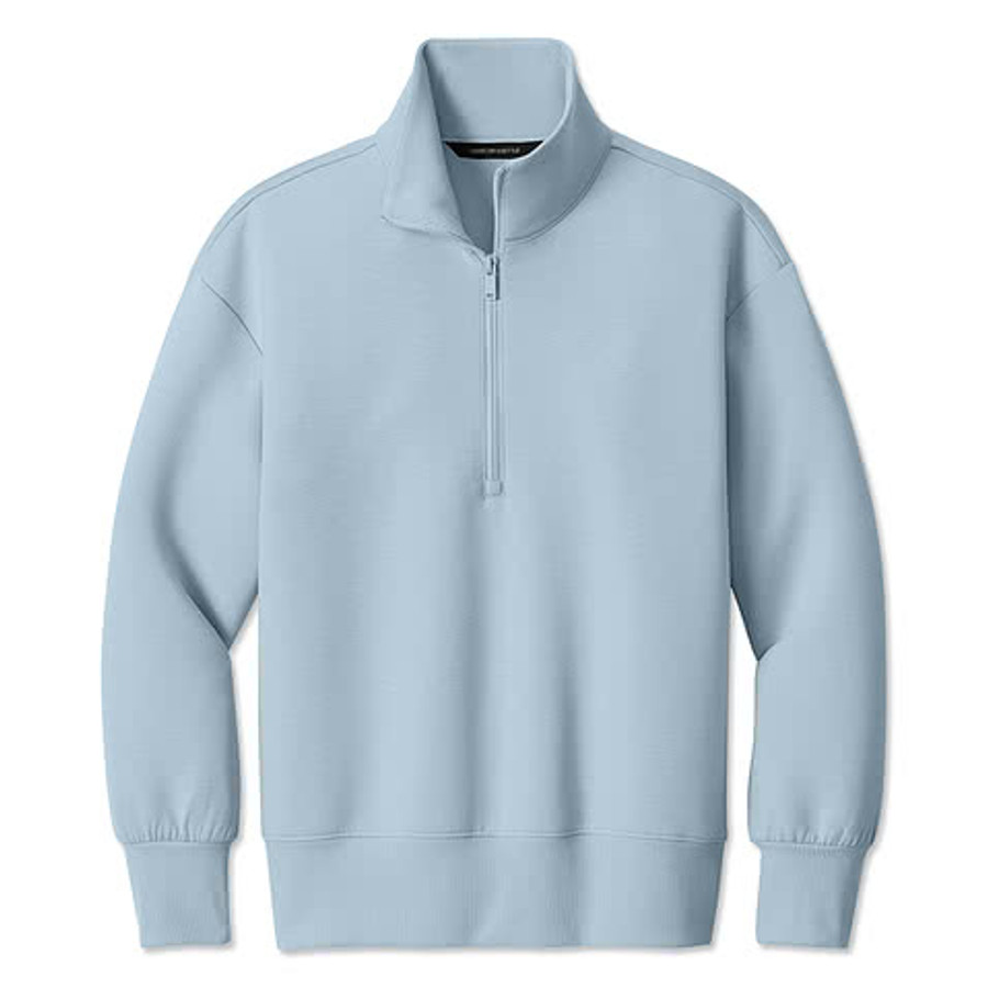 Mercer + Mettle Women's Soft Spacer UPF 50+ Quarter Zip Sweatshirt
