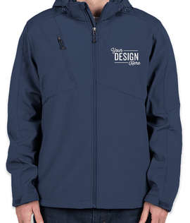 Eddie Bauer Hooded Soft Shell Parka - Color: Admiral Blue