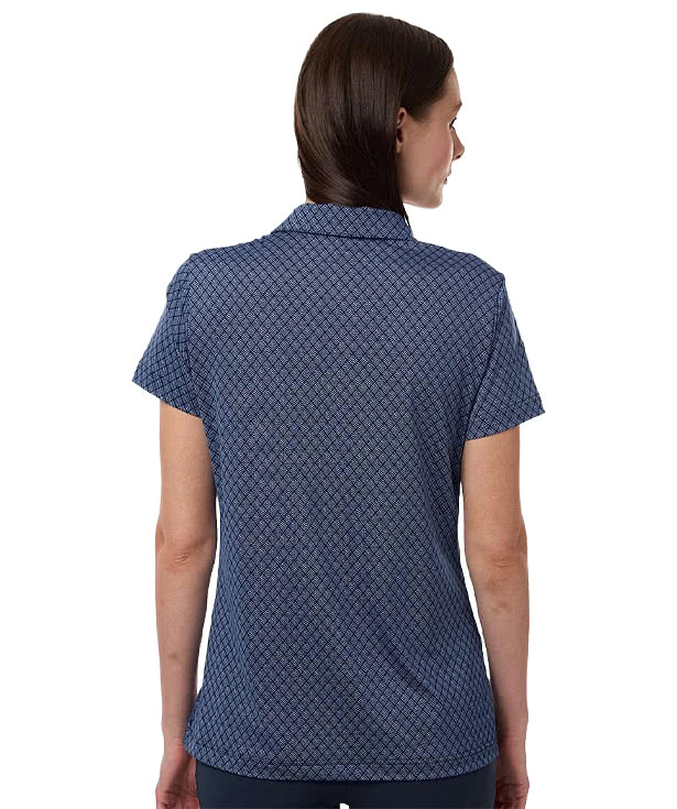 Adidas Women's Recycled Stretch Grid Performance Polo