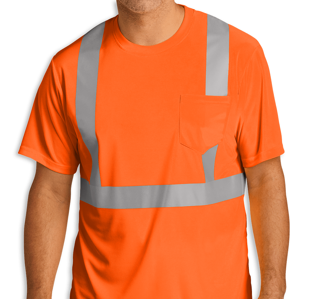 CornerStone Class 2 Mesh Safety Pocket T-shirt-default