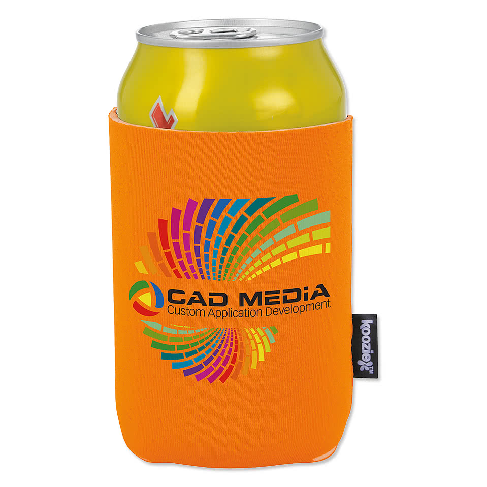 Full Color Koozie® Neoprene Collapsible Can Cooler