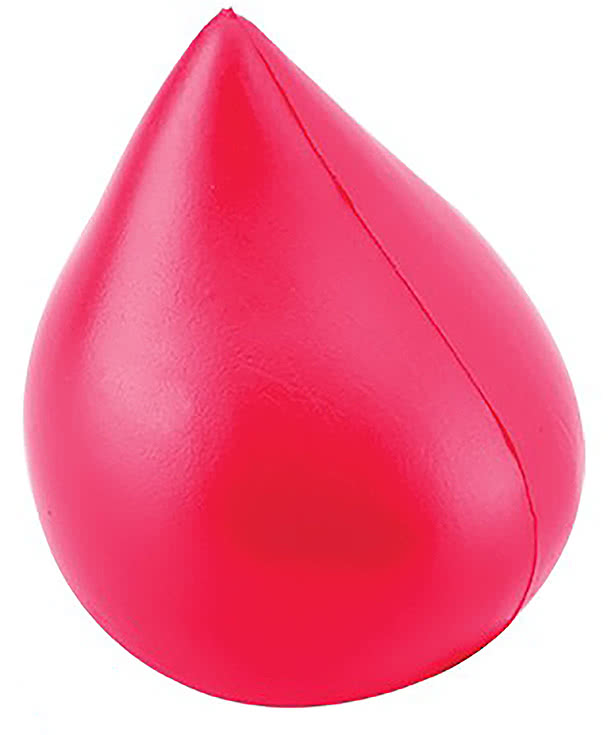Red Blood Drop Stress Reliever