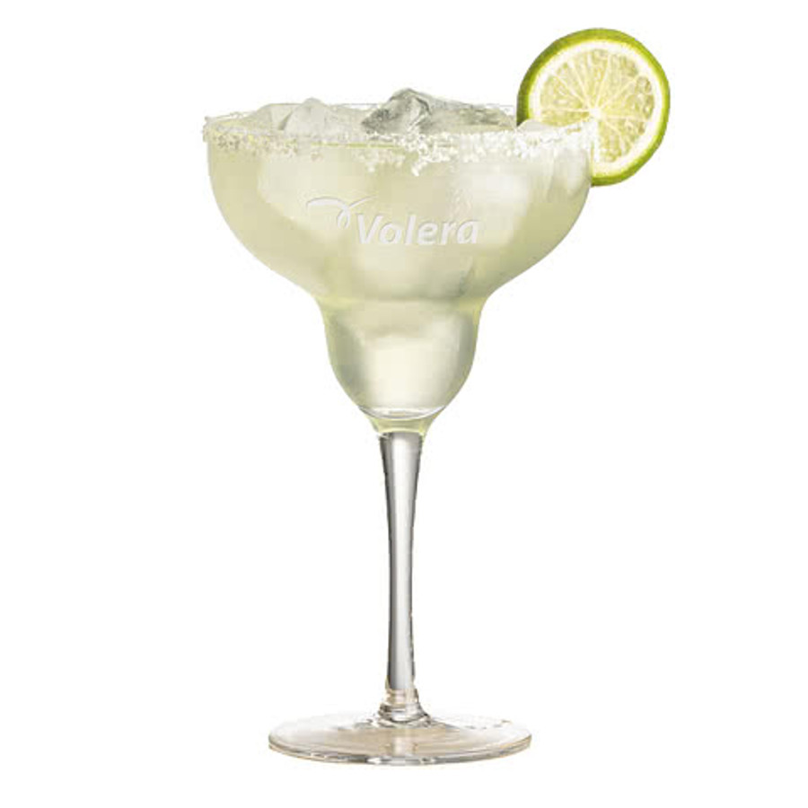 Laser Etched 13 oz. St. Tropez Margarita Glass in Clear