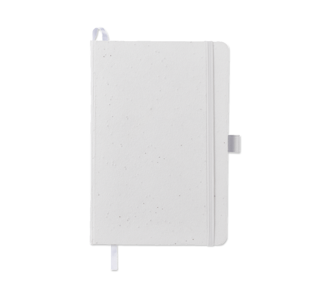 JournalBooks ® Debossed FSC Recycled Seed Paper Hard Cover Notebook-default