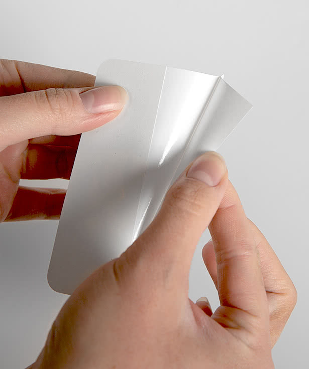 Full Color 4 in. x 3 in. Round Corner Rectangle Sticker