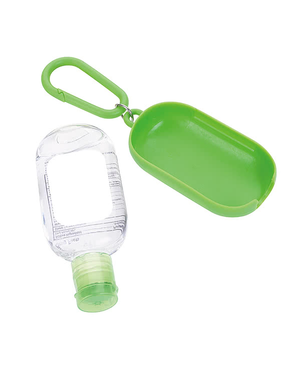 1 oz. Hand Sanitizer with Colorful Case and Carabiner