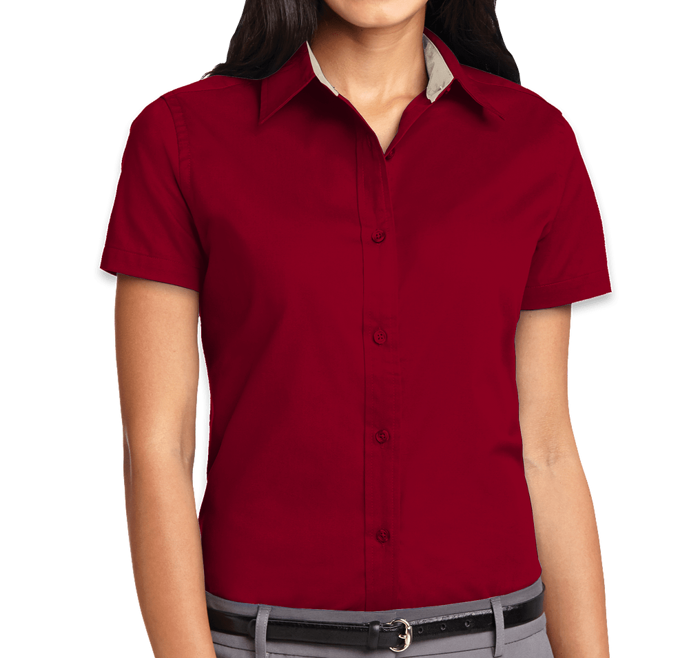 Port Authority Women's Short Sleeve Easy Care Shirt-default