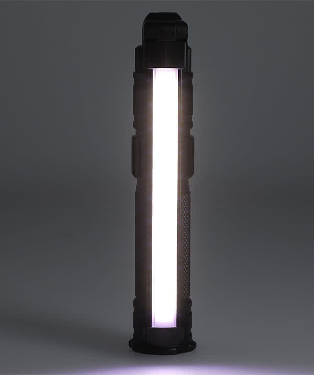 Laser Engraved High Sierra Eco 150 Lumen Magnetic COB Work Flashlight
