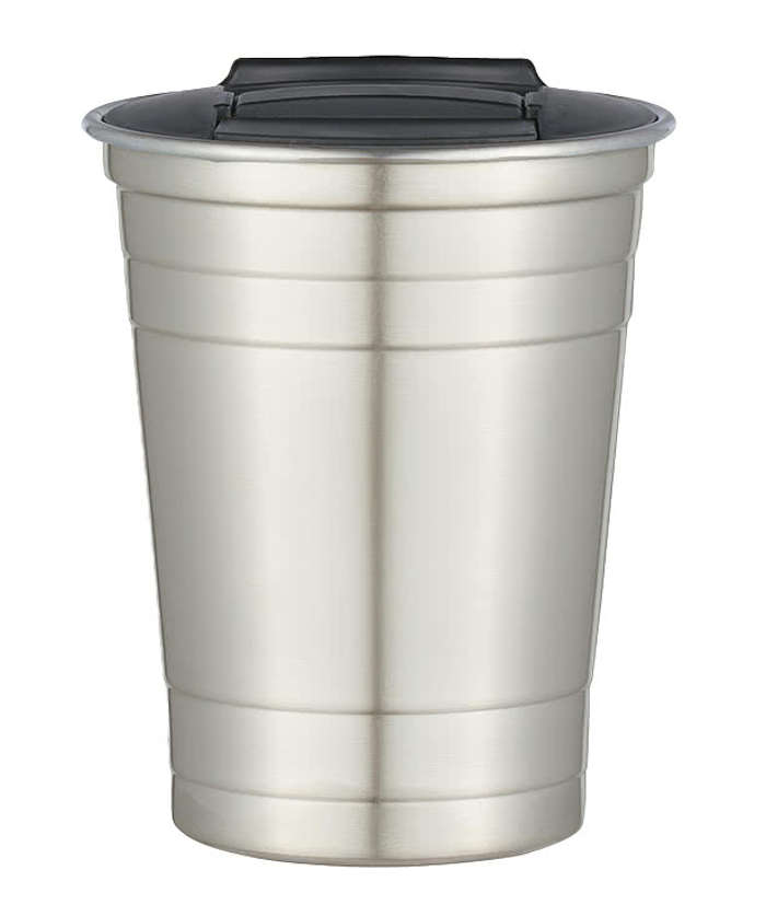 Full Color 16 oz. Reusable Stainless Steel Cup