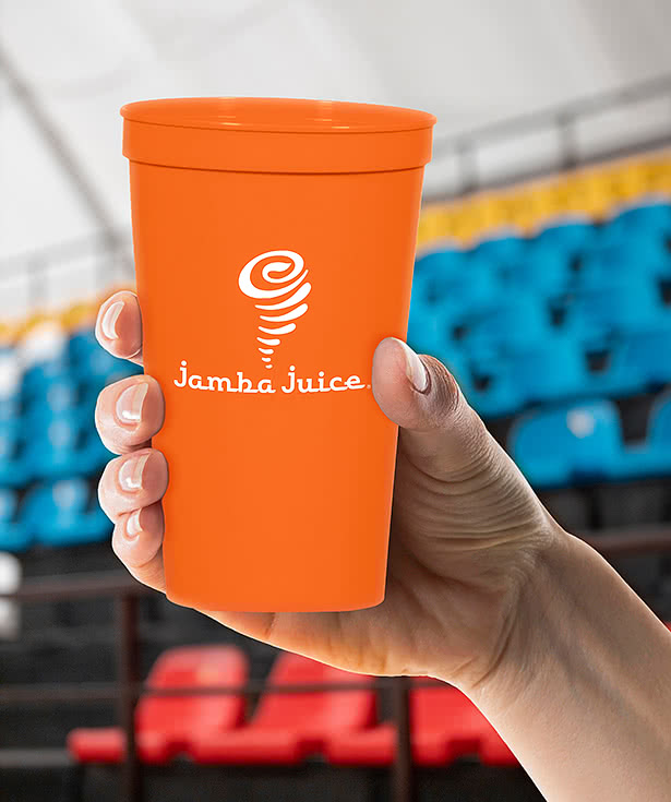 22 oz. Big Game Plastic Stadium Cup (Case of 500)