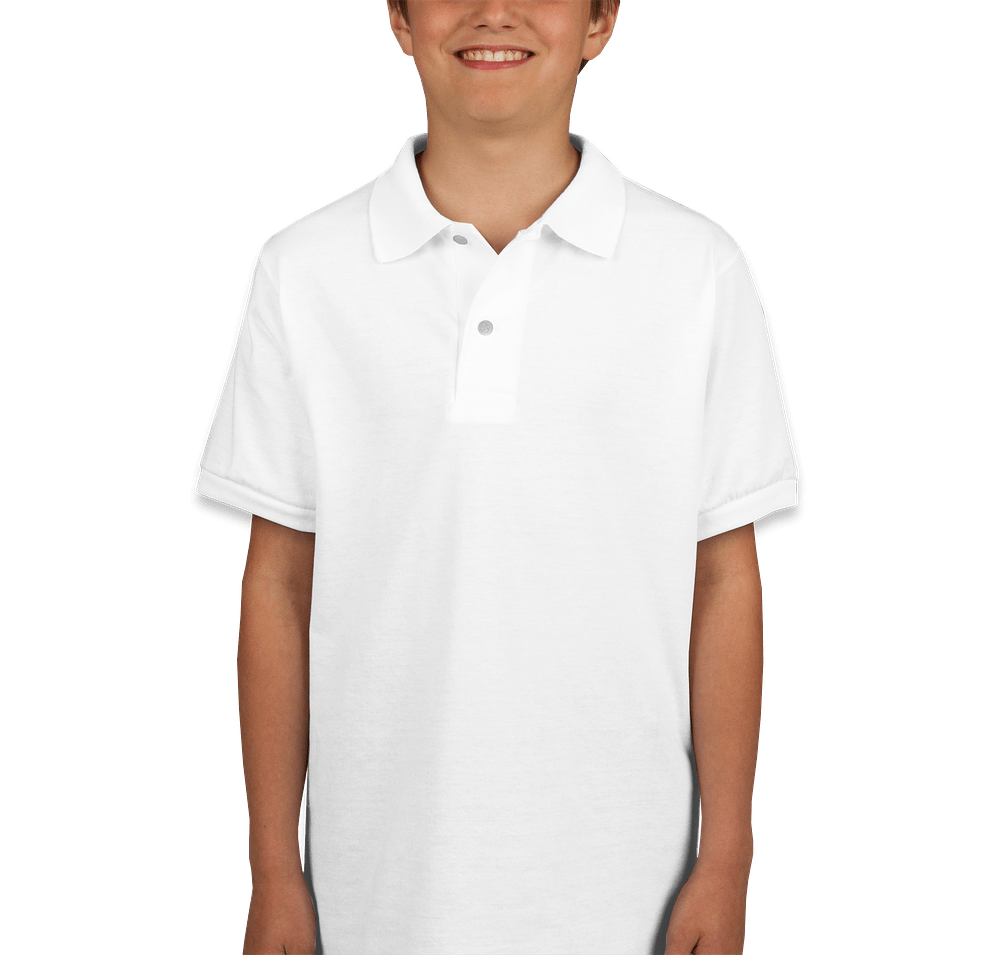 Jerzees Youth Spotshield 50/50 Jersey Polo-default