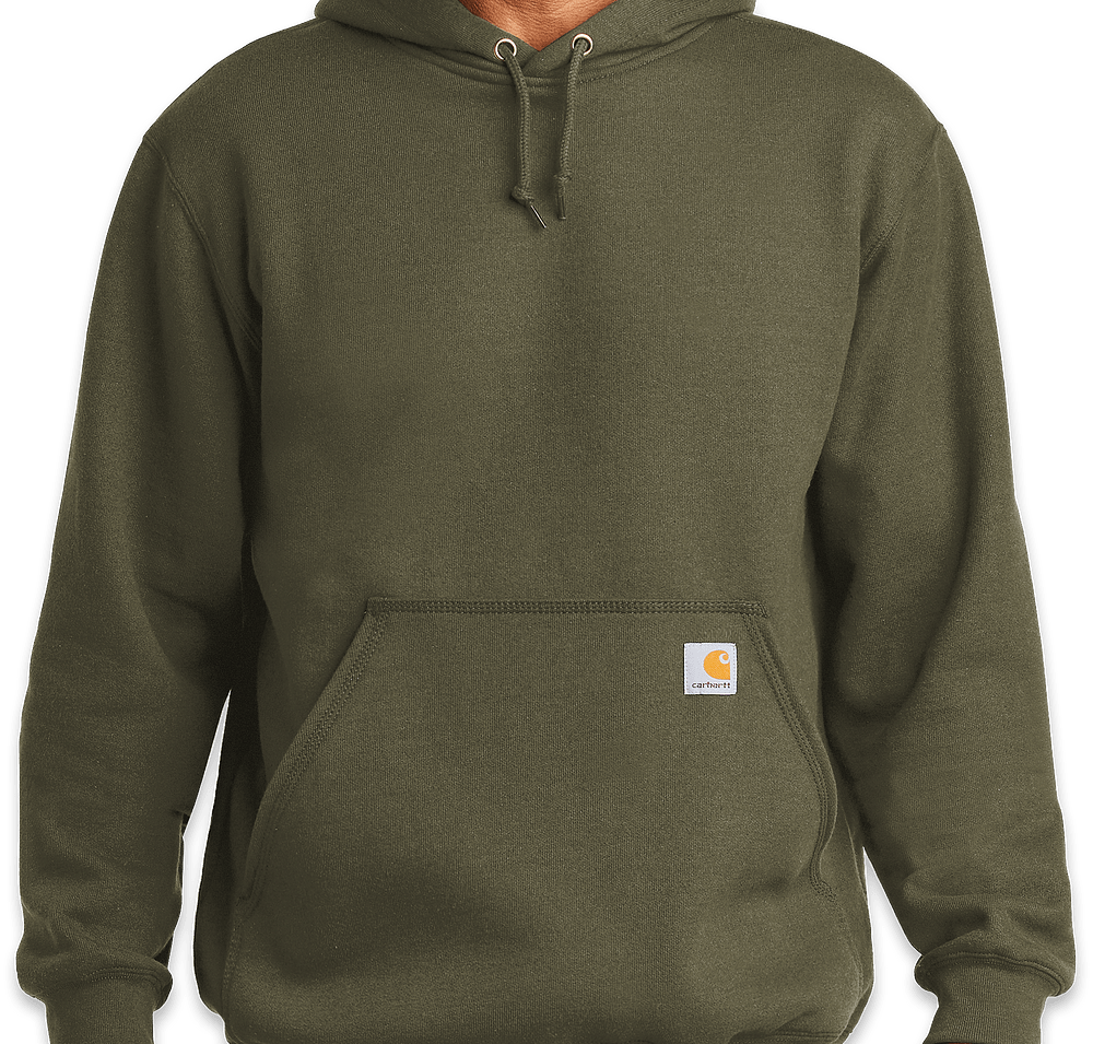 Carhartt Tall Midweight Pullover Hoodie - Embroidered-default