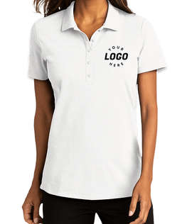 Port Authority Women's SuperPro React Polo - Embroidered - Color: White