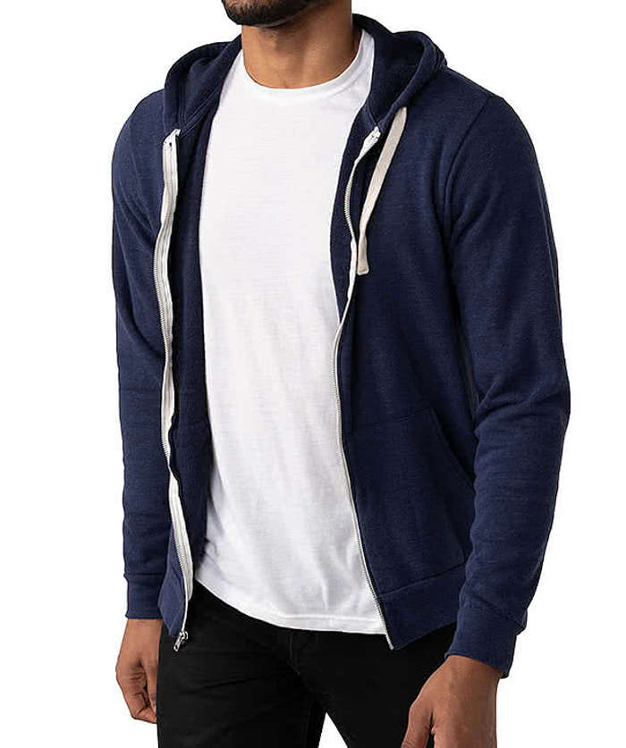 Bella + Canvas Tri-Blend Zip Hoodie