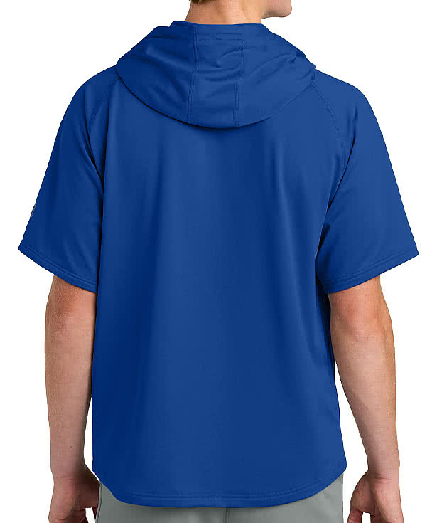 Custom Richardson Charge Performance Fleece Short Sleeve Pullover