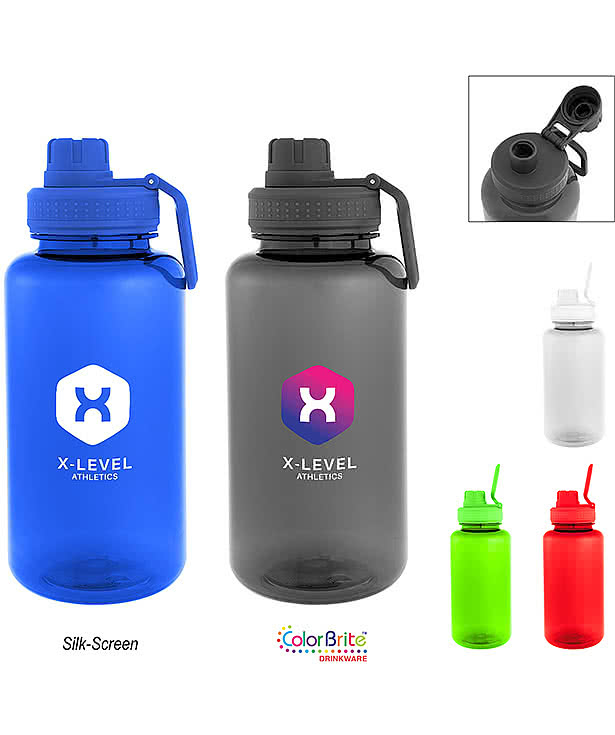 Full Color 34 oz. Jessie Recycled Water Bottle