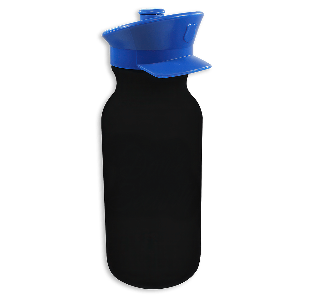20 oz. Police Hat Bike Water Bottle-default