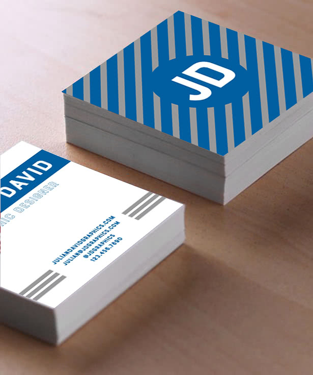 2.5" x 2.5" Square Business Cards - 14 pt. Cardstock