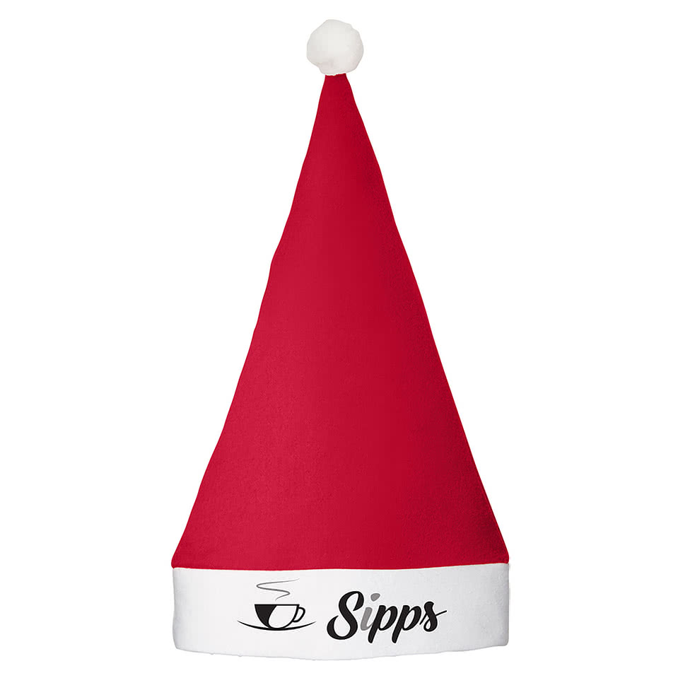 Holiday Christmas Felt Santa Hat