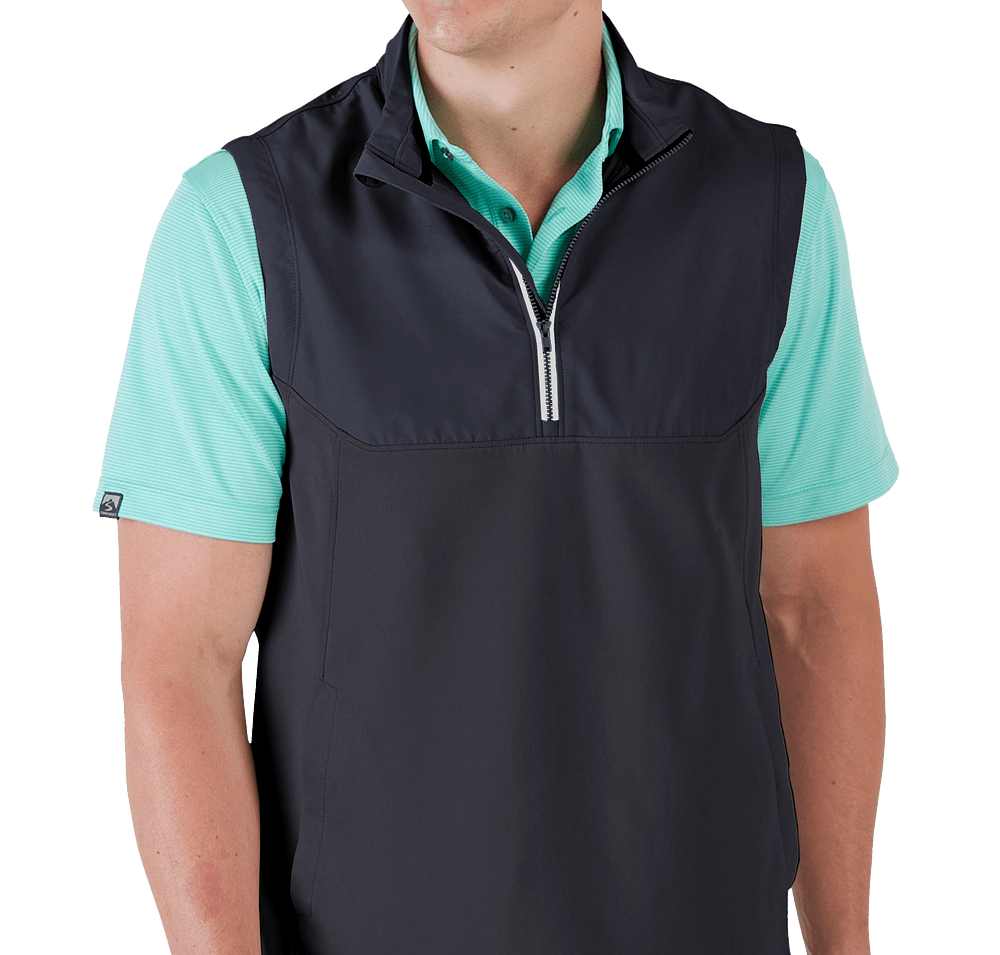 Storm Creek Tiebreaker II Recycled Quarter Zip Vest-default