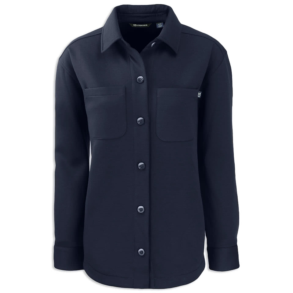 Cutter & Buck Women's Roam Recycled Shirt Jacket 