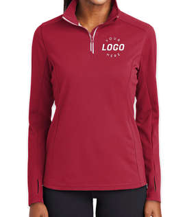 Sport-Tek Women's Sport-Wick Quarter Zip Performance Pullover