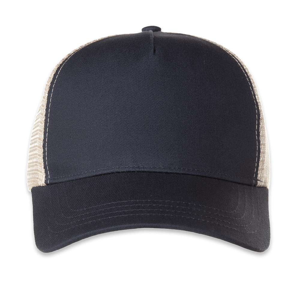 Econscious Recycled Five Panel Snapback Trucker Hat - Printed-default
