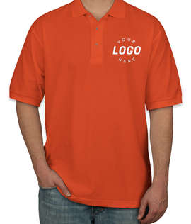 Port Authority Silk Touch Polo - Color: Orange