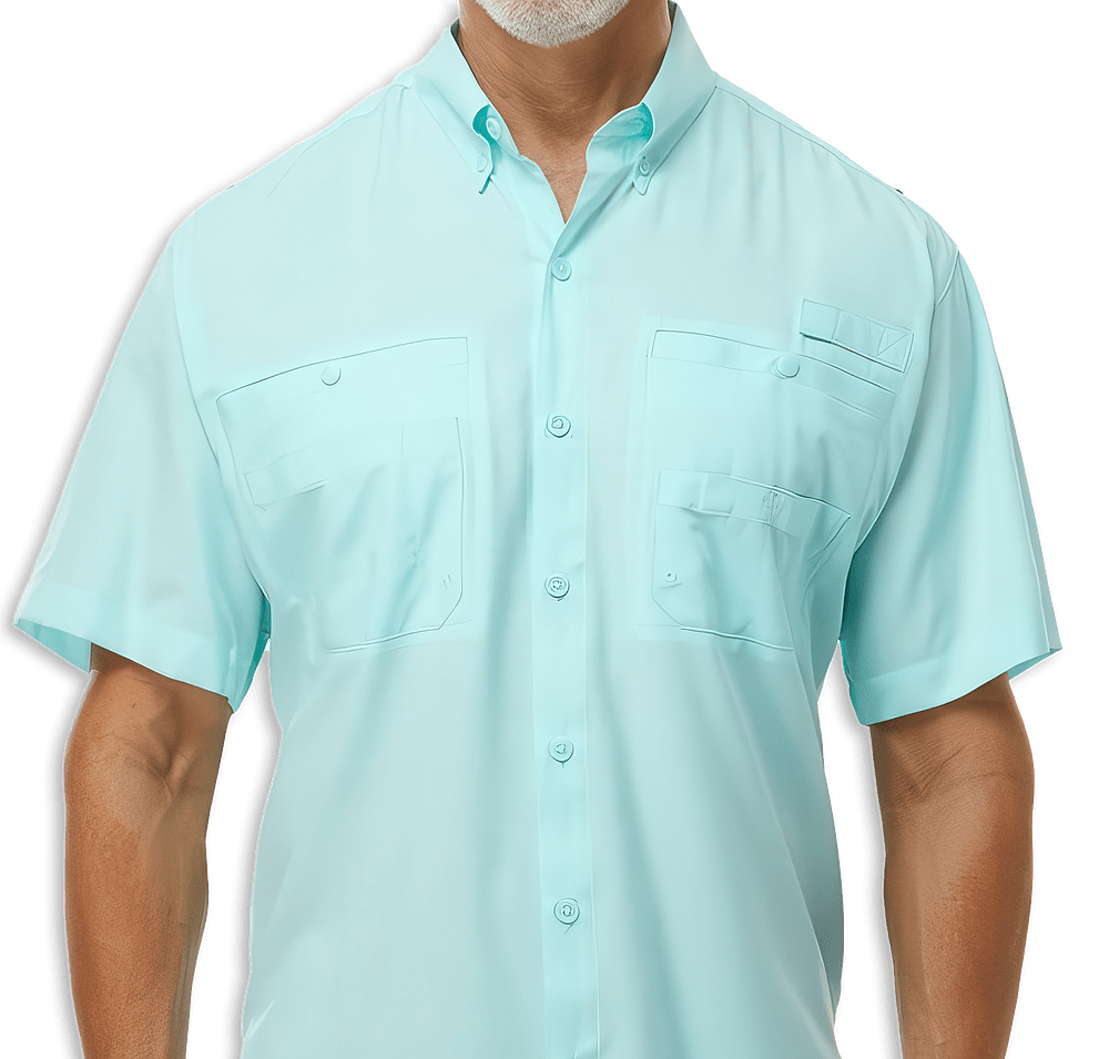 Paragon Hatteras UPF 40+ Performance Short Sleeve Fishing Shirt - Embroidered-default