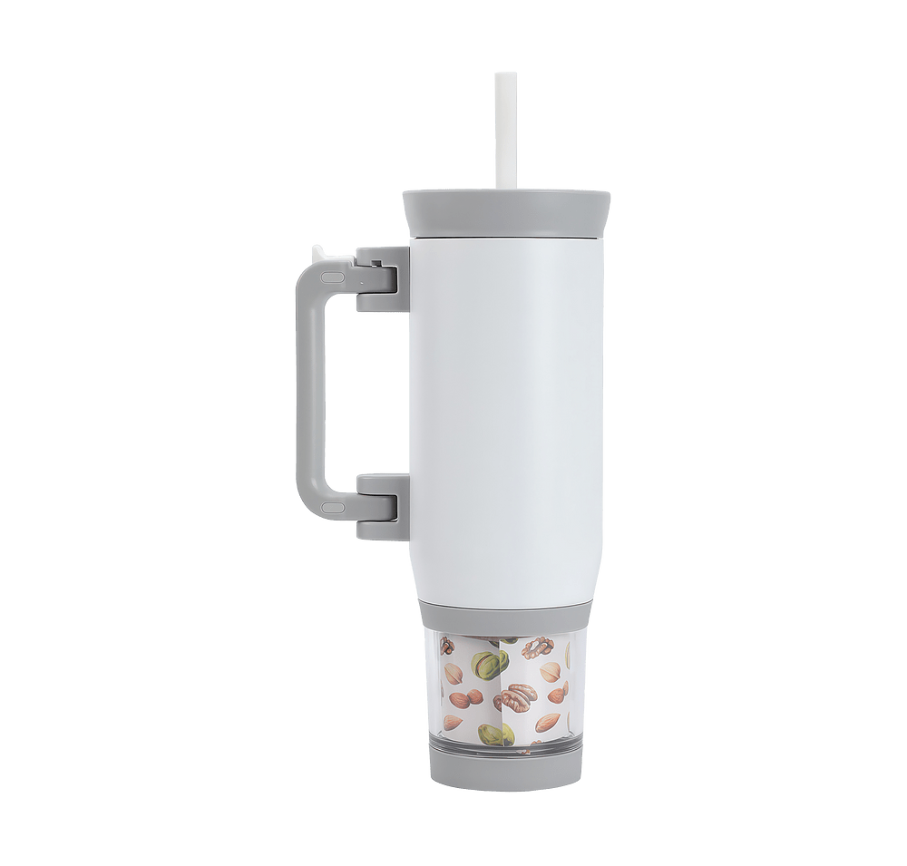 NAYAD 23 oz. Quest Insulated Tumbler with Foldable Handle & Snack Cup-default