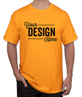 Canada - Gildan 100% Cotton T-shirt - Color: Gold