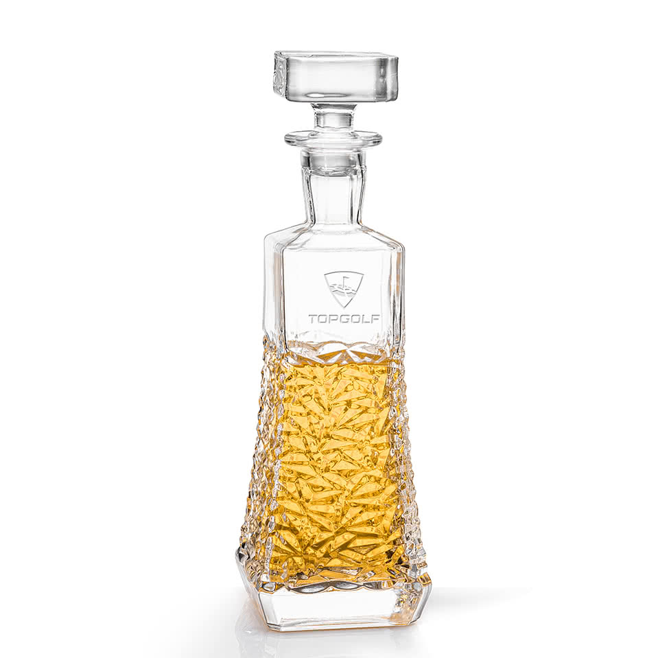 Laser Etched 24 oz. Burnell Decanter with Lid