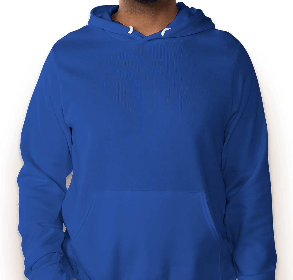 Embroidered Bella + Canvas Ultra Soft Pullover Hoodie-default