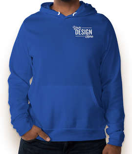 Embroidered Bella + Canvas Ultra Soft Pullover Hoodie - Color: True Royal