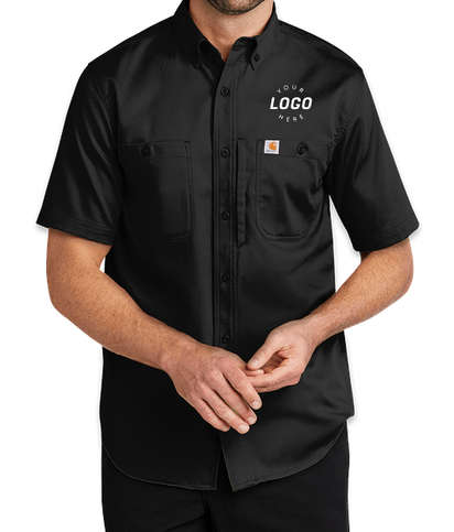 Carhartt Rugged Professional Short Sleeve Shirt  - Black