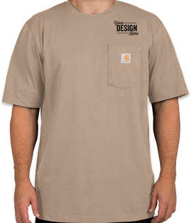 Carhartt Tall Workwear Pocket T-shirt - Color: Desert