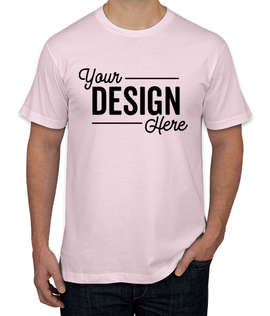 Canada - American Apparel Jersey T-shirt - Color: Light Pink
