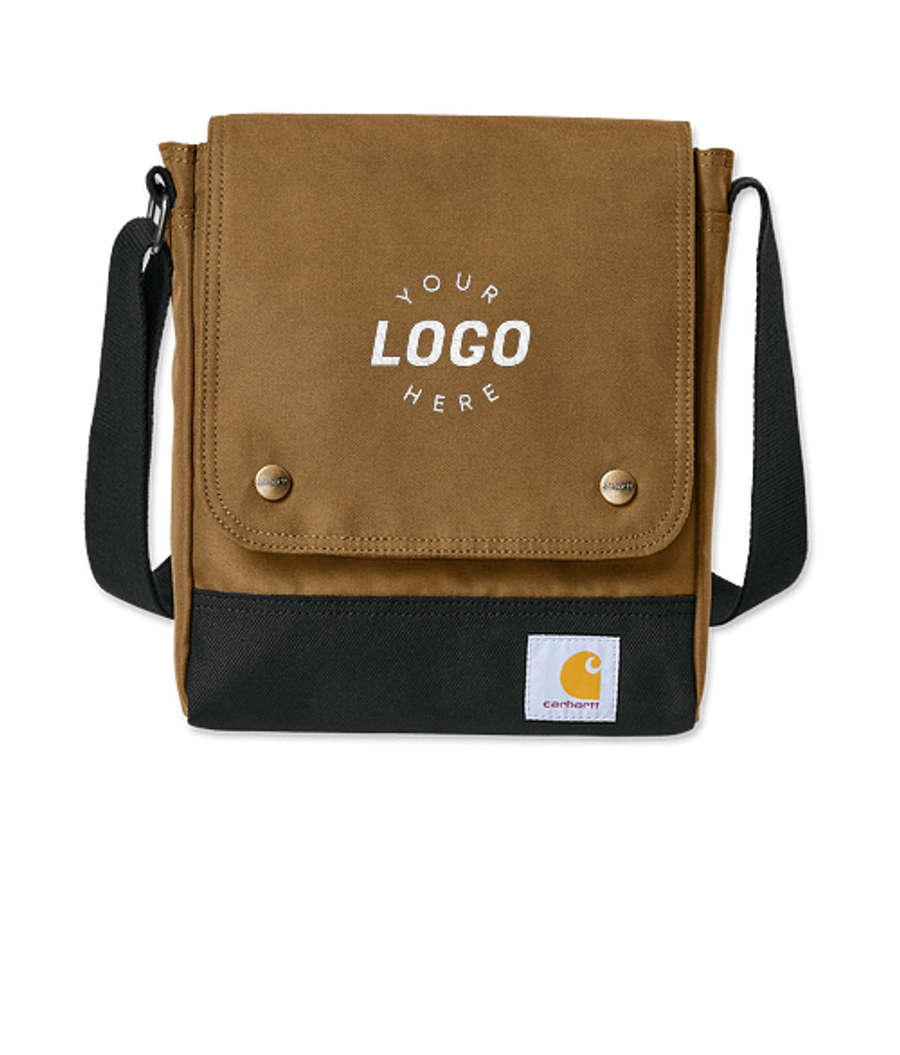 Carhartt Crossbody Snap Bag in Carhartt Brown