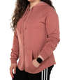 Independent Trading Women's California Wave Wash Zip Hoodie
