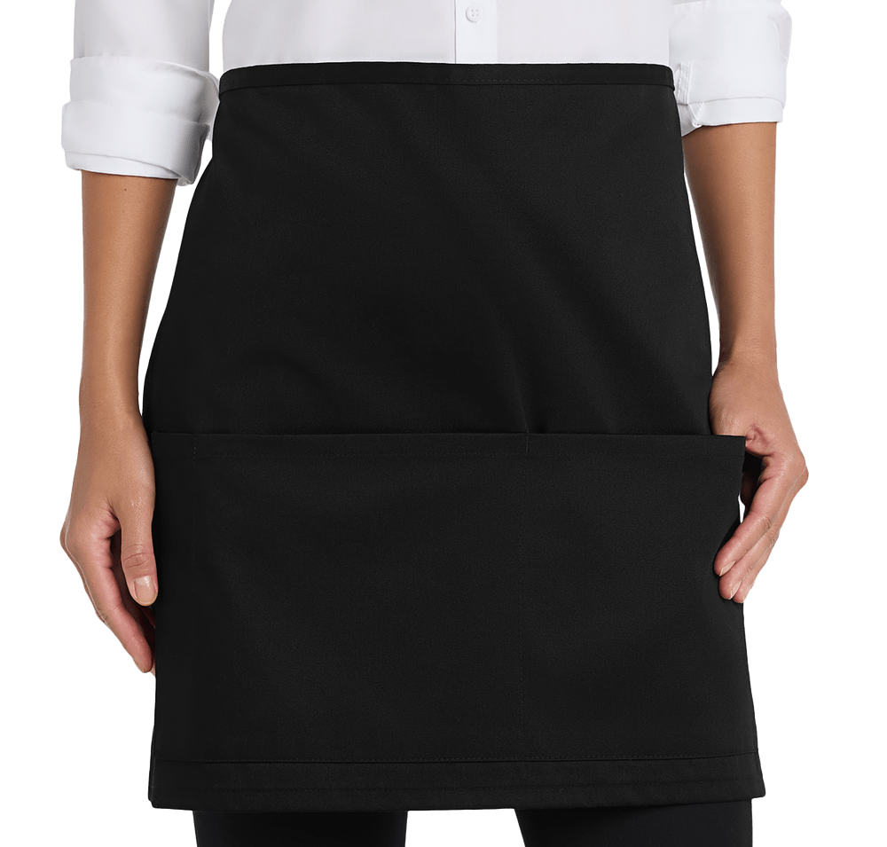 Port Authority Stain Release Two-Pocket Half Bistro Apron-default