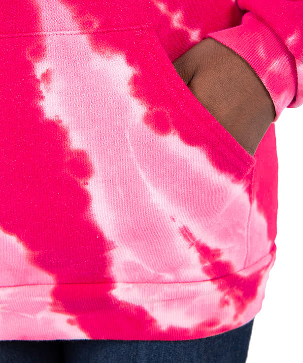 Custom ink tie online dye hoodie