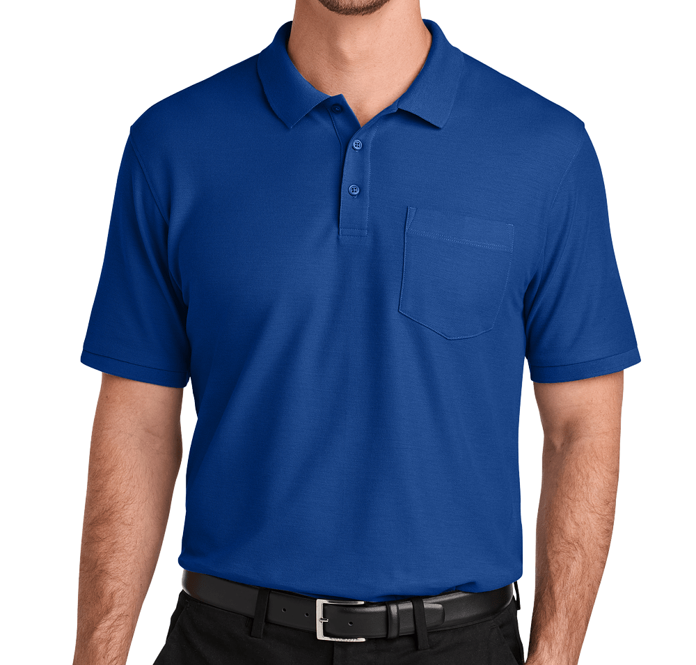 Port Authority Tall Wearever UV Pocket Performance Pique Polo-default