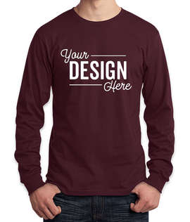 Canada - ATC Everyday Cotton Long Sleeve T-shirt - Color: Maroon