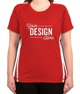Canada - ATC Women's Competitor Colorblock Performance Shirt - Color: True Red / White