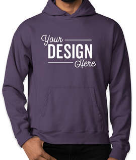 Hanes ComfortWash Garment Dyed Pullover Hoodie - Color: Grape Soda