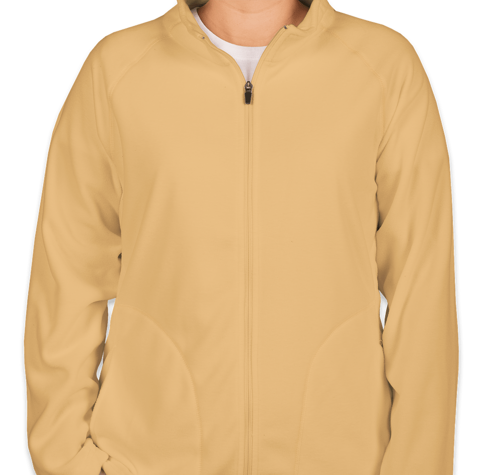 Team 365 Women's Full Zip Microfleece Jacket - Embroidered-default