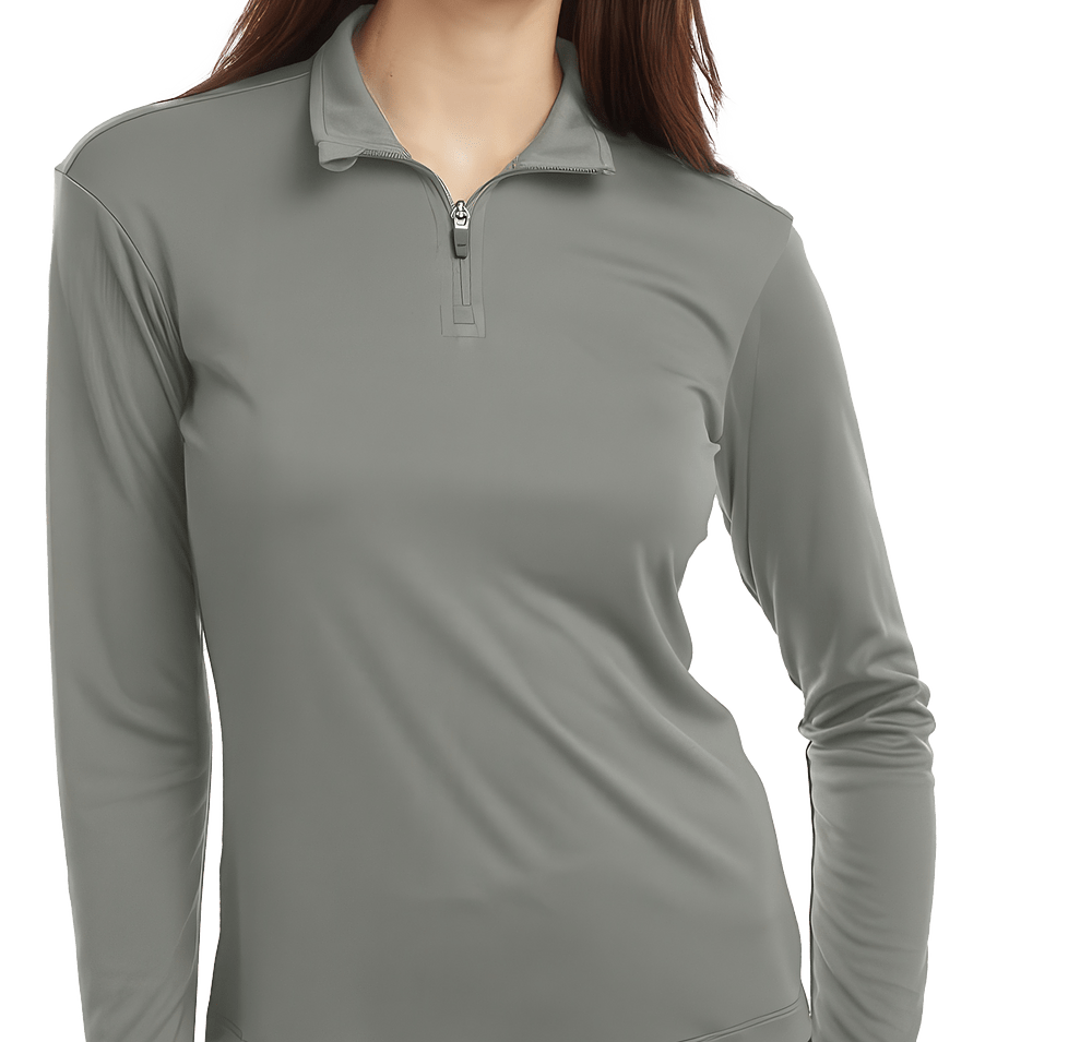 AllPro Women's Pro-Lock UPF 50 Quarter Zip Performance Shirt - Printed-default