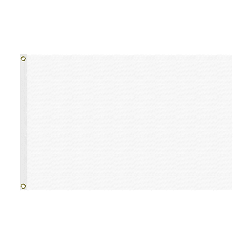 Full Color 6' x 4' Double Sided Flag in White
